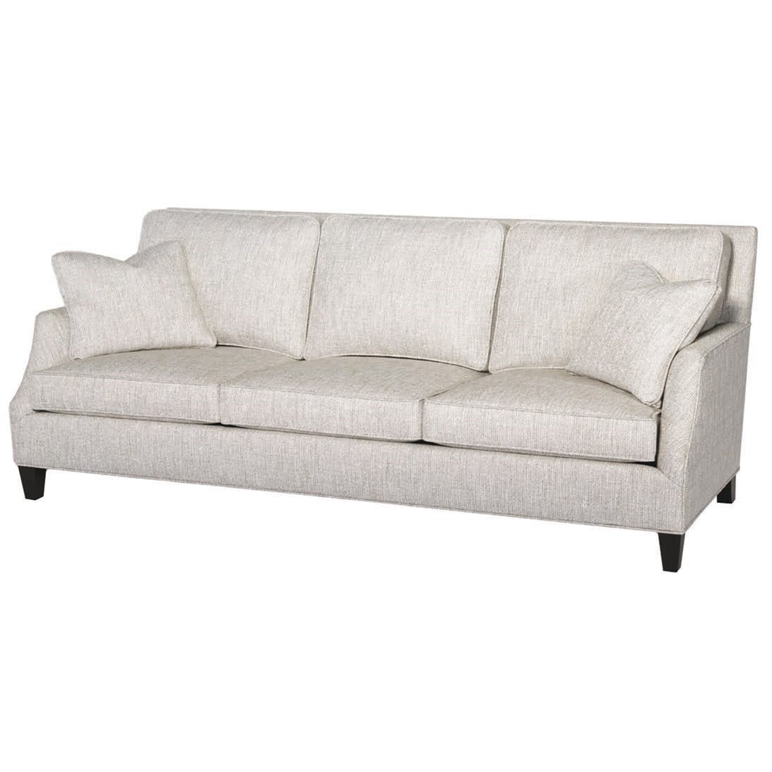 Hallagan Furniture Mansfield Customizable Contemporary Sofa with